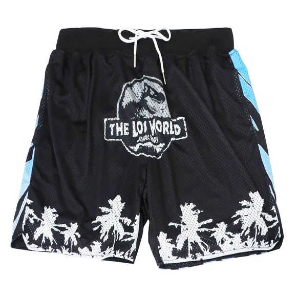 Jurassic Park The Lost World Men's Headgear Classics Mesh Basketball Shorts